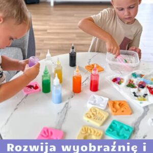 Wodne Figle 3D – Zestaw Do Tworzenia Żelowych Figurek