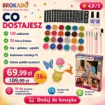 BROKADO – Zestaw Brokatowych Zmywalnych Tatuaży